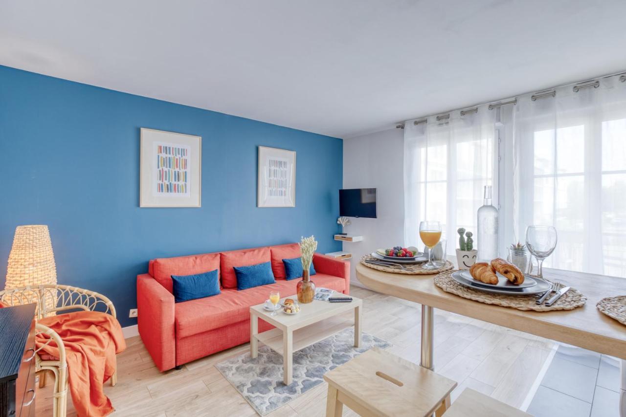 Le Bleu, Tres Bien Situe 1Mn Centre Commerciale, Disney Parking Gratuit Serris Exterior foto
